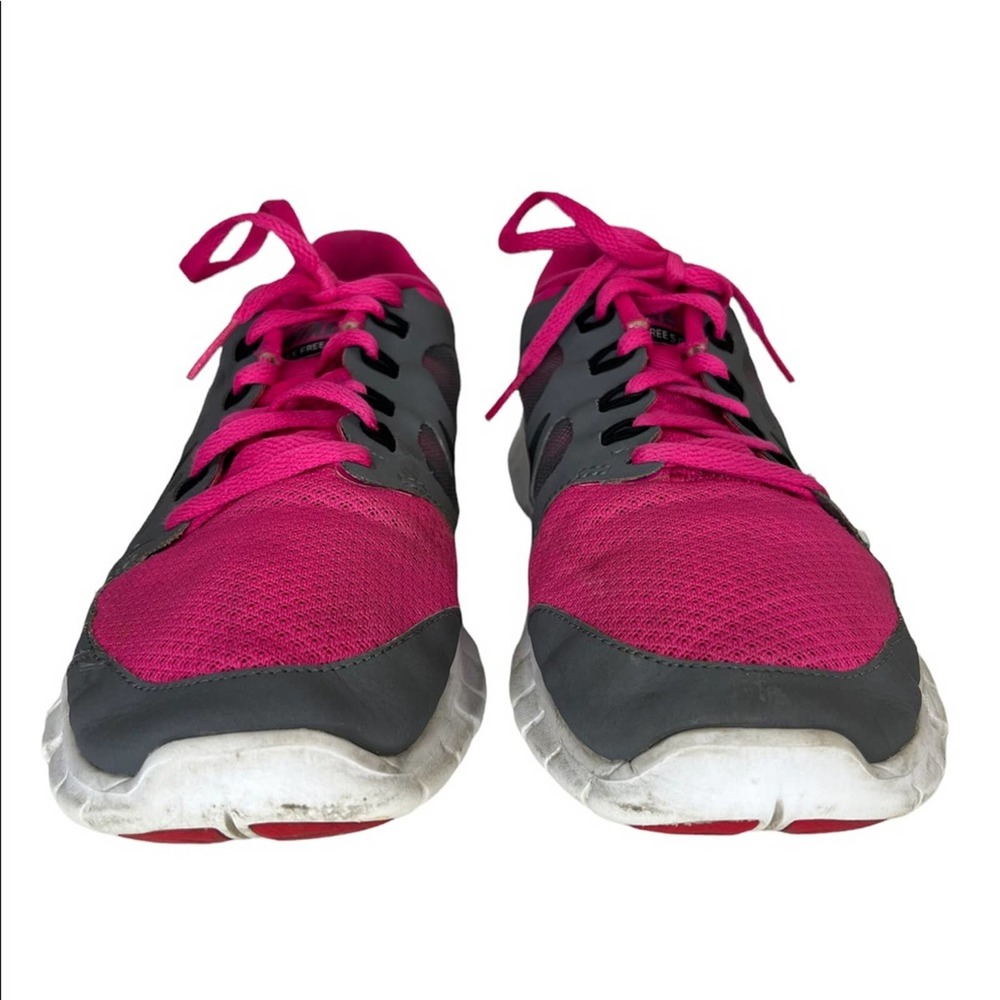 Nike Shoes Pink Kids Youth Tennis Shoes - Picture 4 of 6